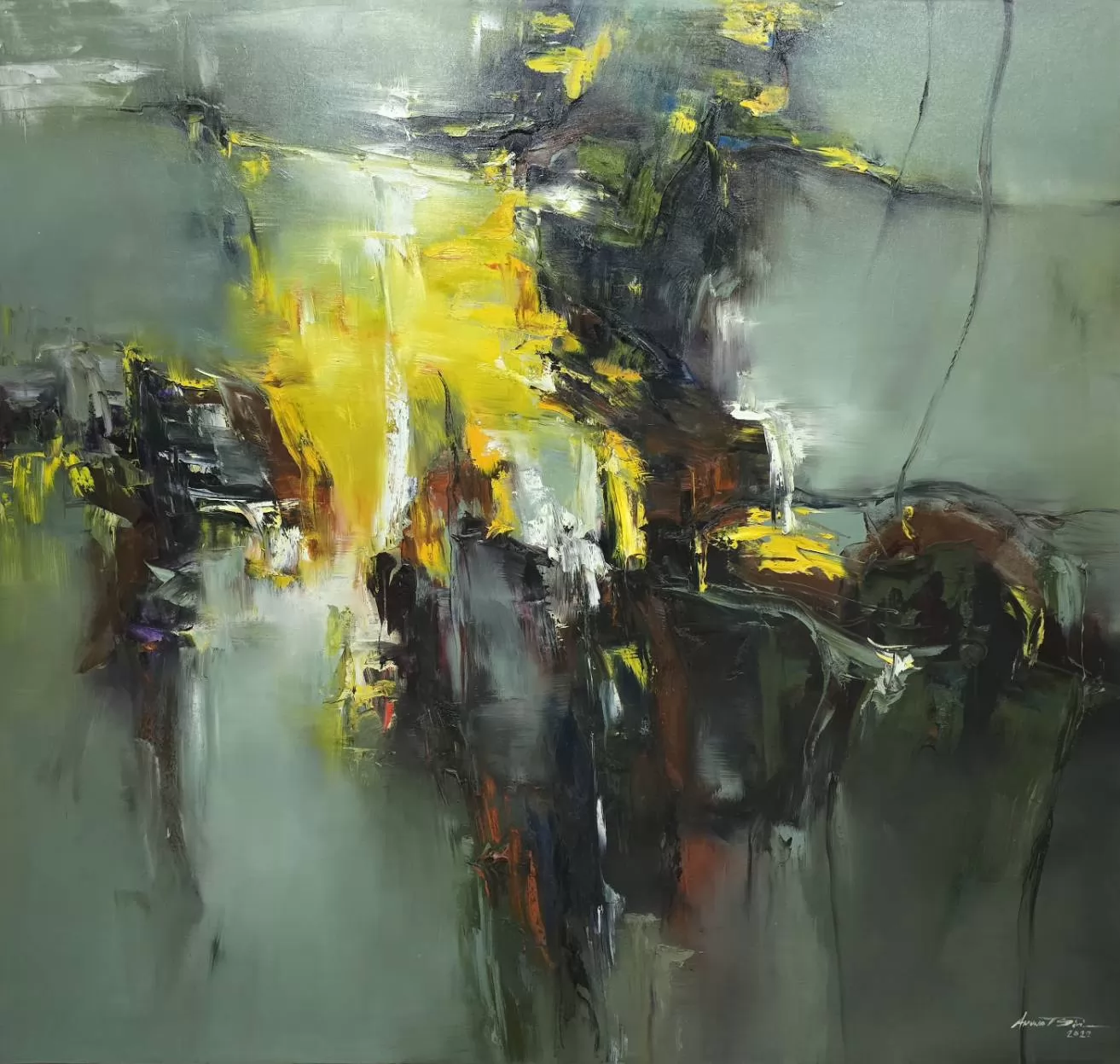 Expressionist Abstract   